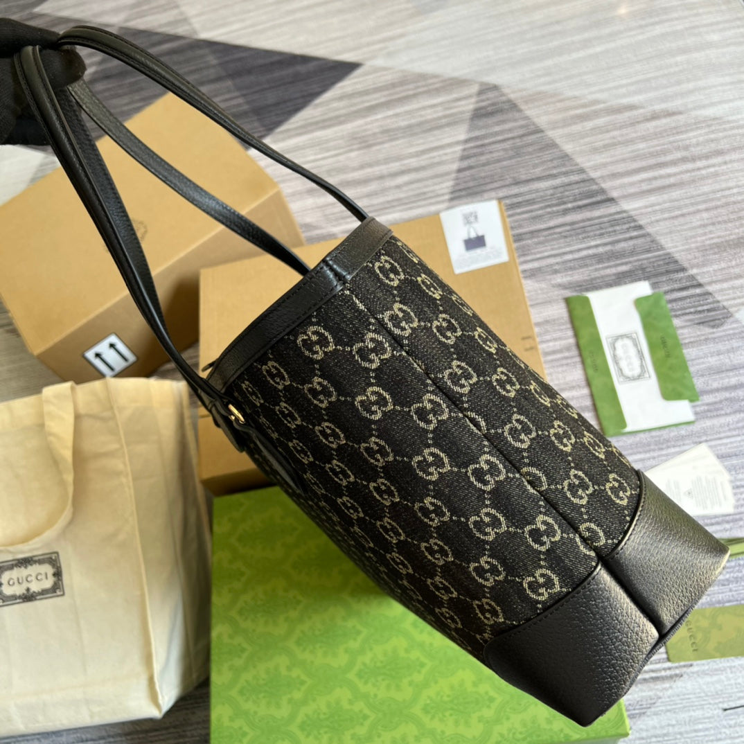 tote bag black waterproof fabric 631685