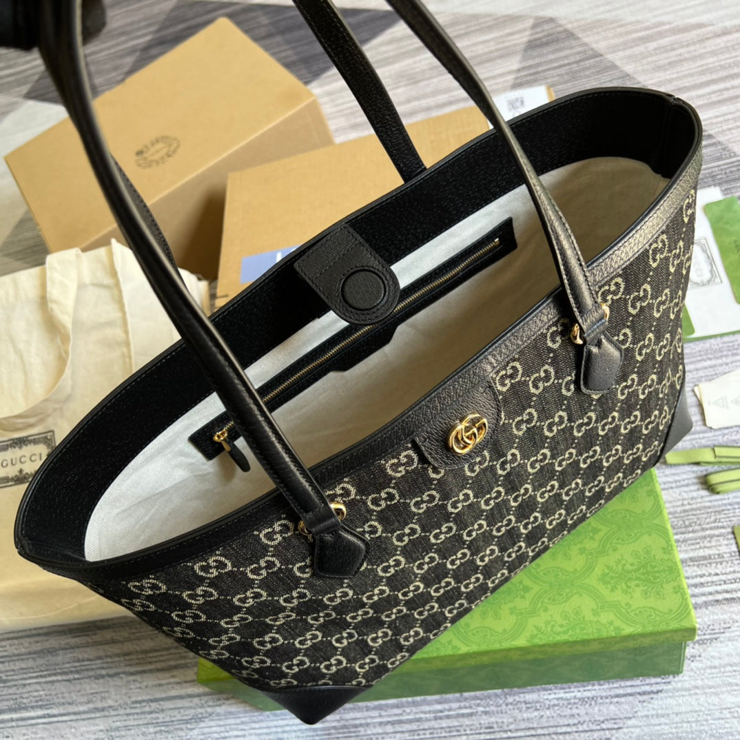 tote bag black waterproof fabric 631685