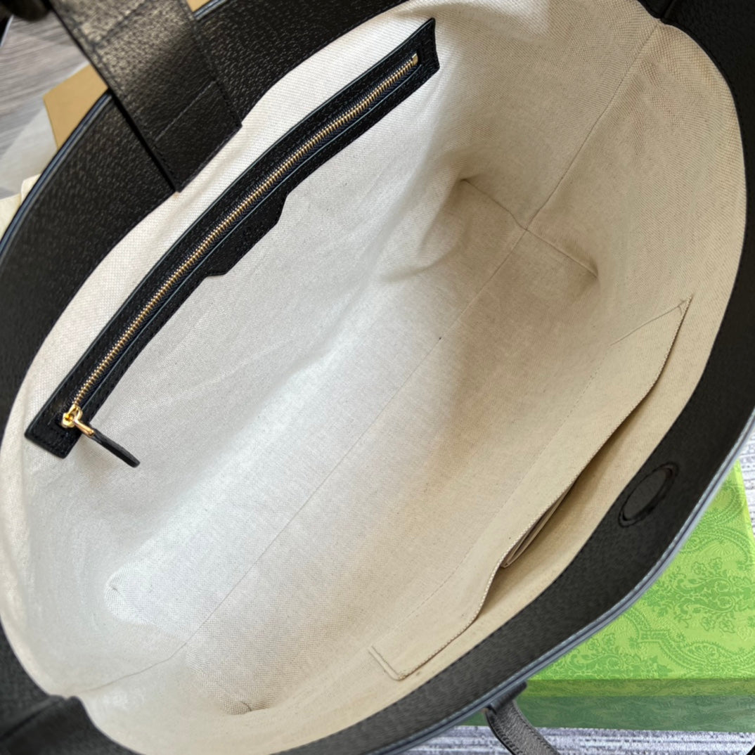tote bag black waterproof fabric 631685