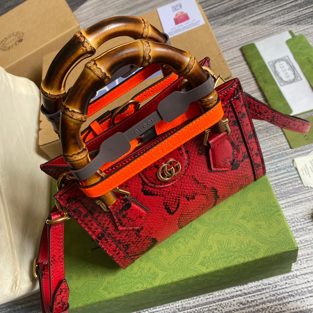 655661 tot bag totes mini red 20cm