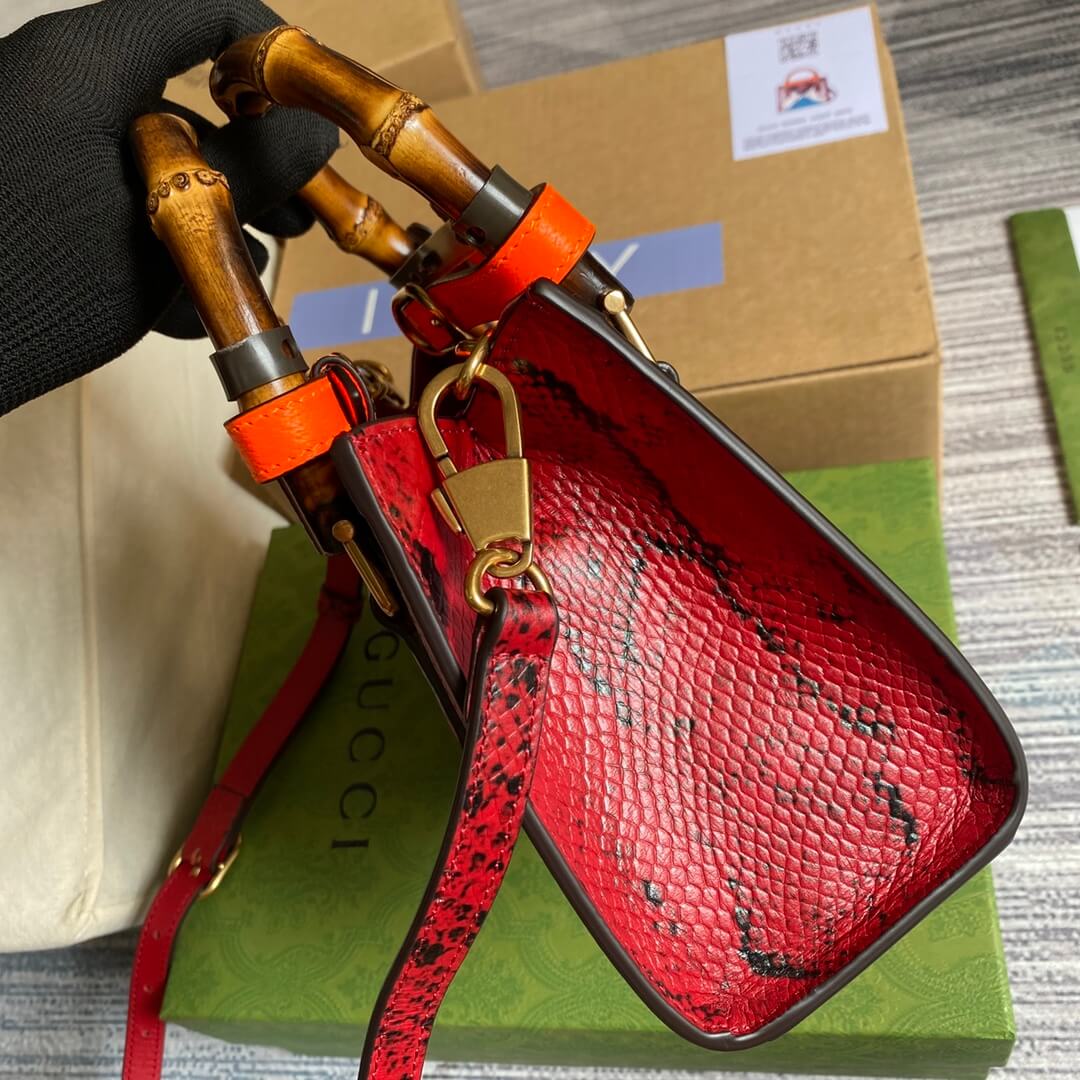 655661 tot bag totes mini red 20cm