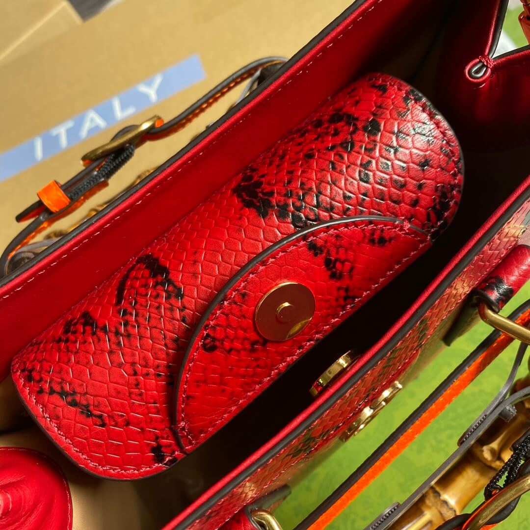 660195 totes tot bag 27cm red