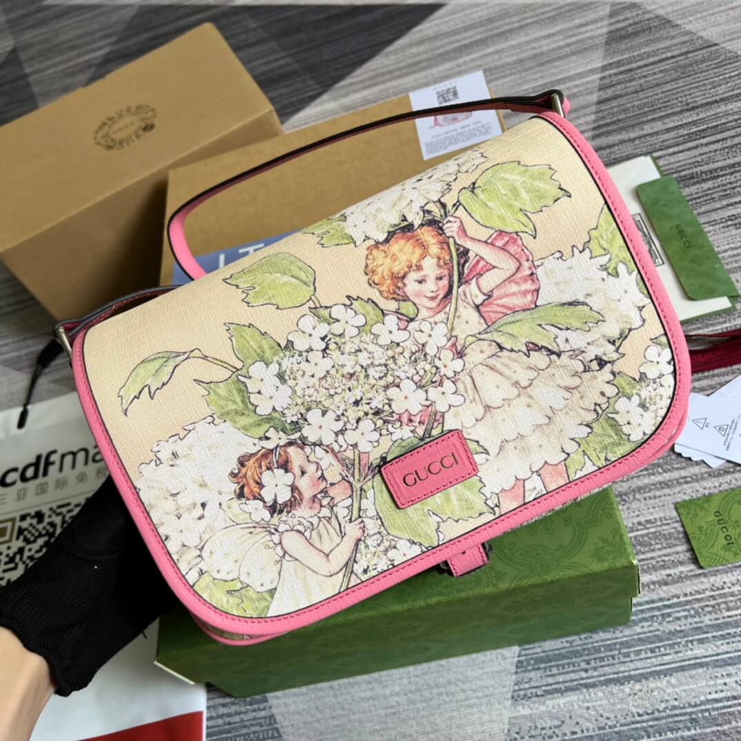 664143 shoulder bag cross body bags louis wain supreme pink calfskin