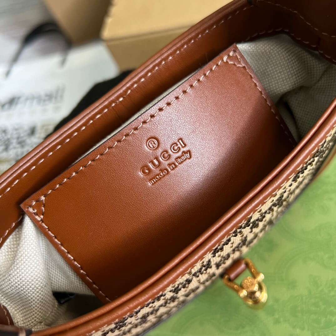 675799 jackie mini subaxillary bag 19cm brown