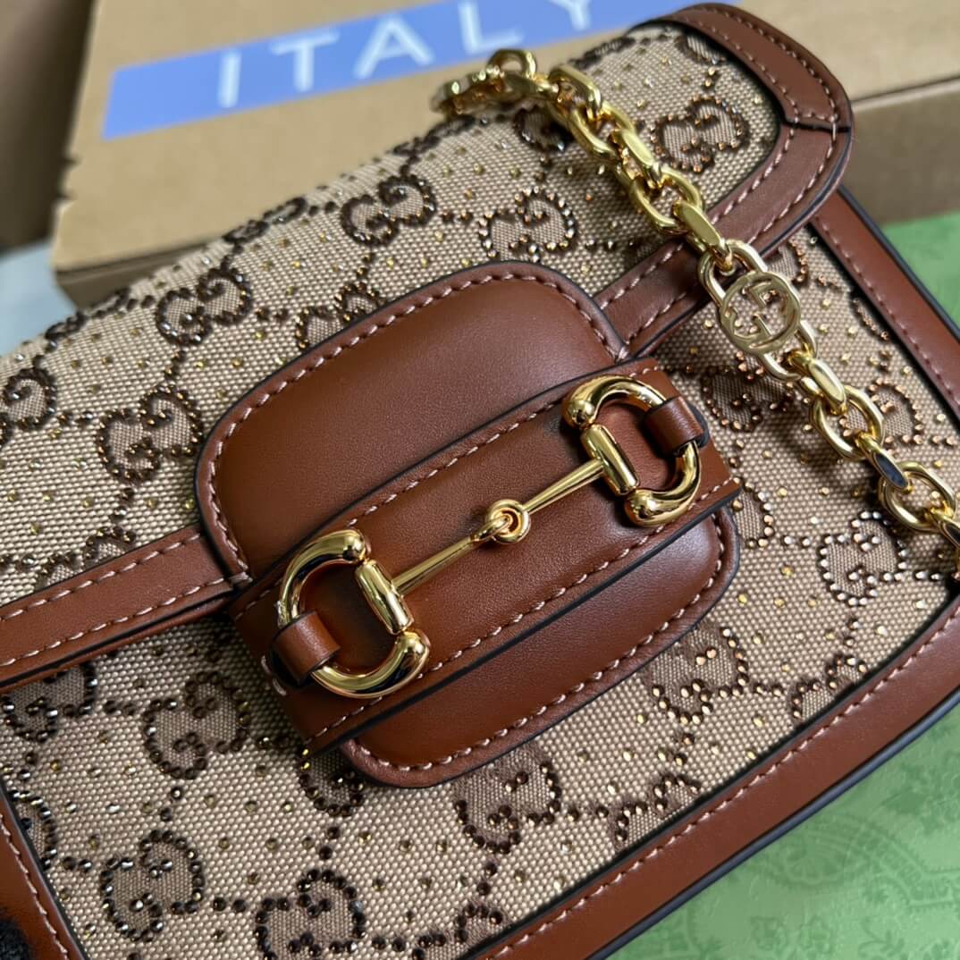 675801 denim dionysus saddle bag 20 5cm brown