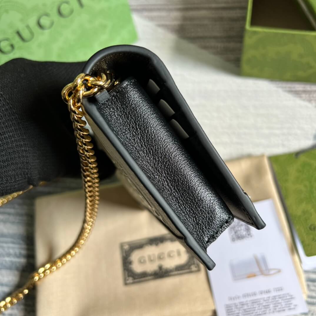 gucci gg 676155 gg wallet with chain