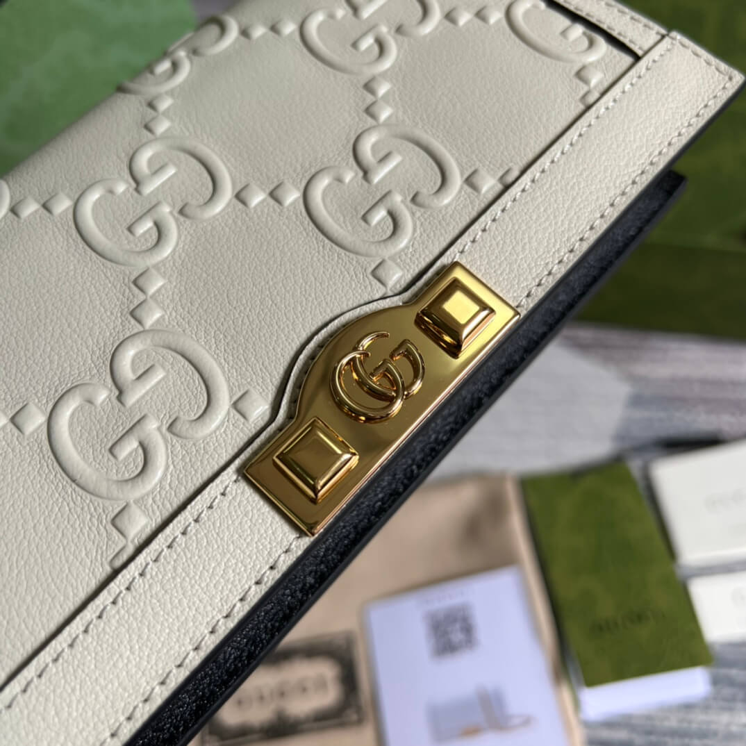 gucci gg 676155 gg wallet with chain
