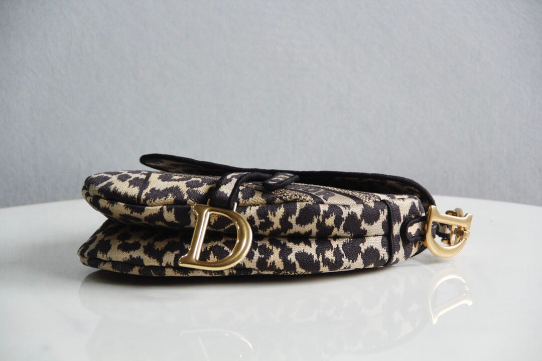6815 saddle bag 25 5cm embroidery dirty white