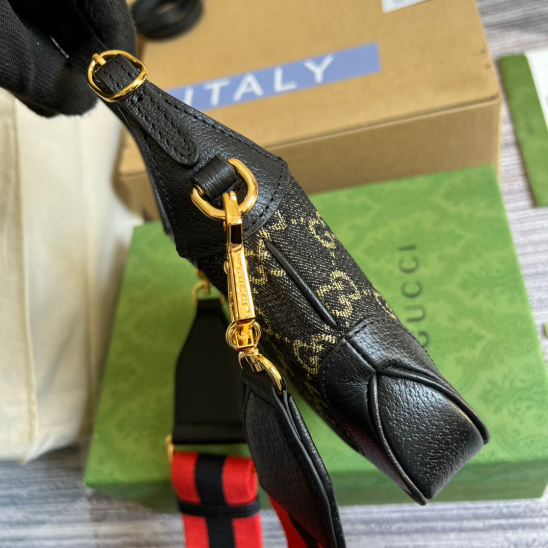 gucci shoulder bag black 685127 un3ag 1294