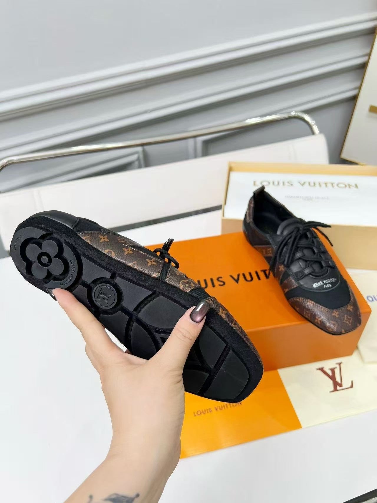 LV Sneakerina Brown 1AHNDK