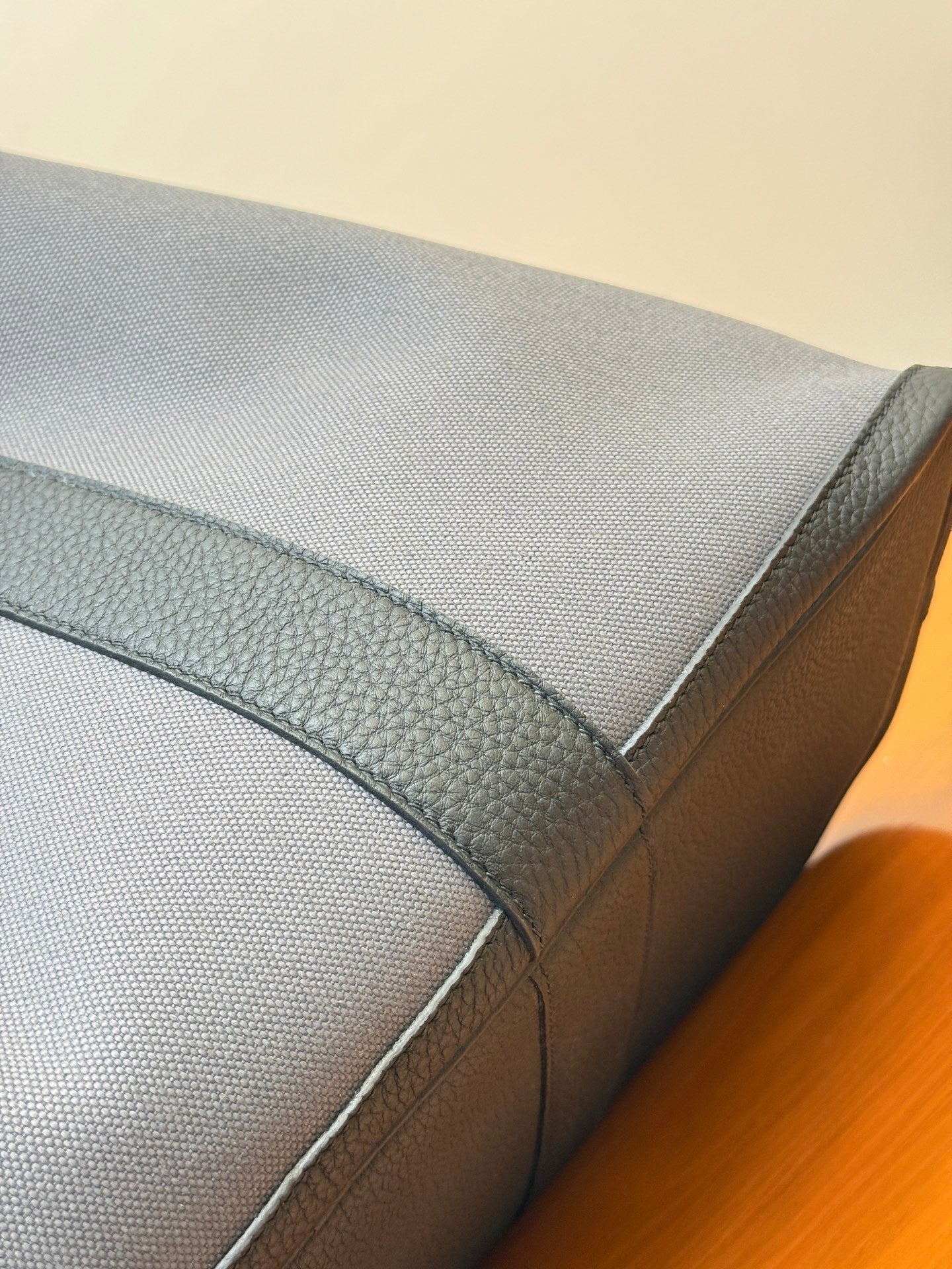 Hermes Garden Party 45cm Canvas Grey - View 2