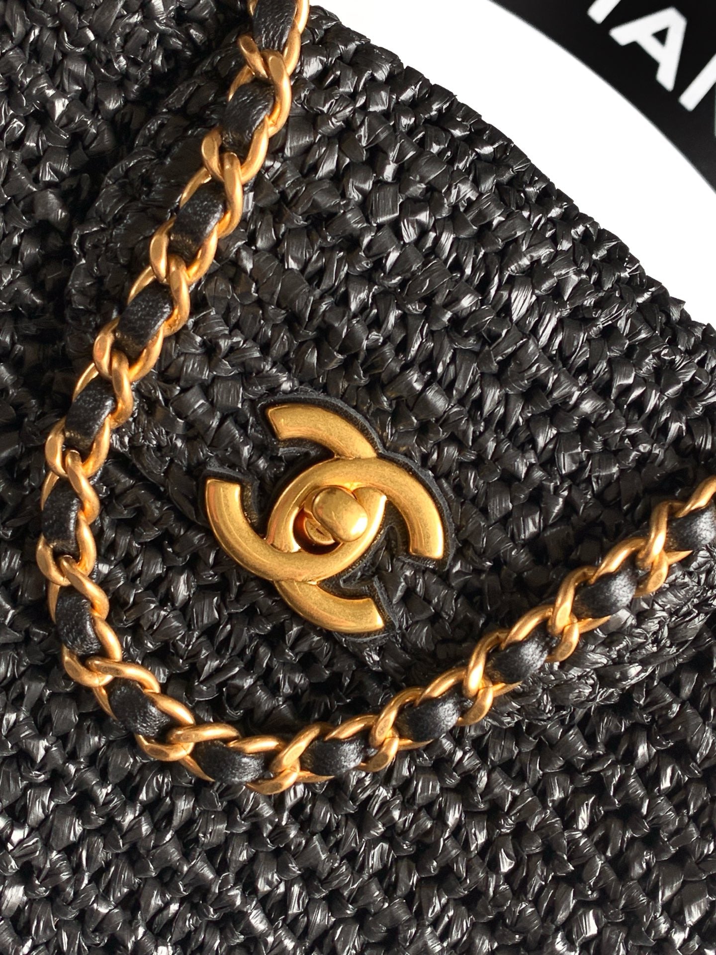 Chanel 26C Kelly Chain Bag Black AS4416