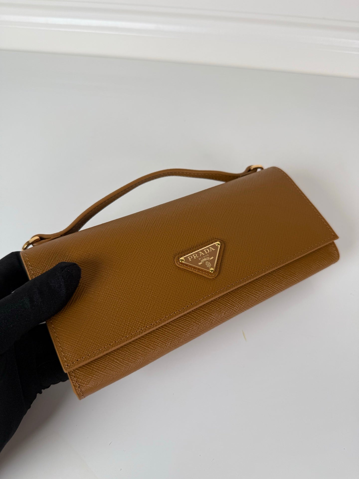 Prada 1MT042 Wallet Brown - View 3