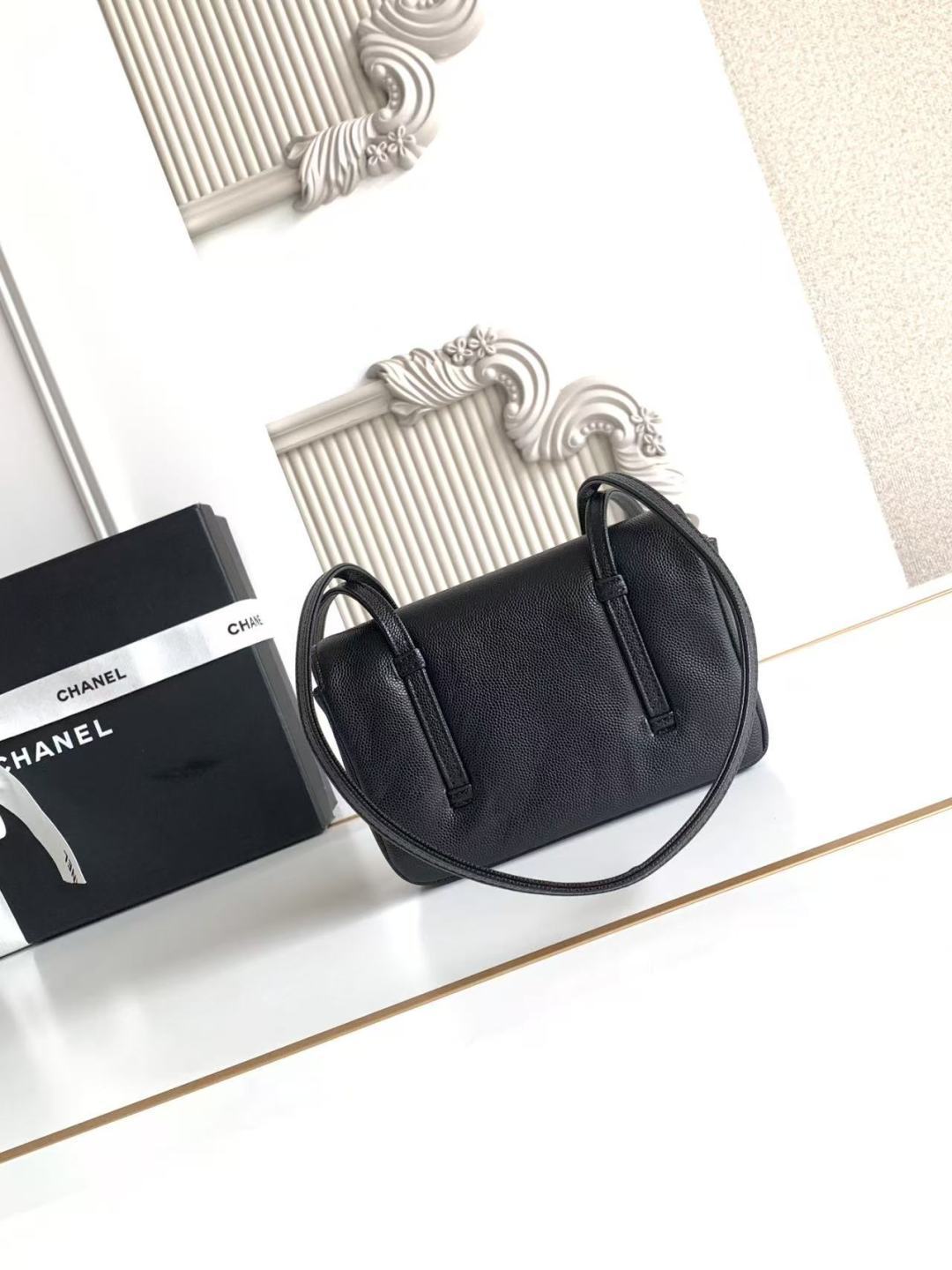 Chanel 26P Mini Preppy Coco Bag Black AP5068 - View 13