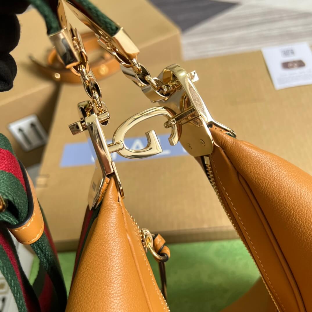 702823 attache gm dark orange 35cm shoulder bag cross body bags