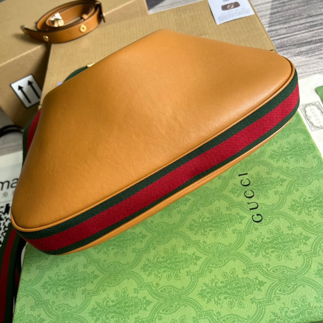 702823 attache gm dark orange 35cm shoulder bag cross body bags