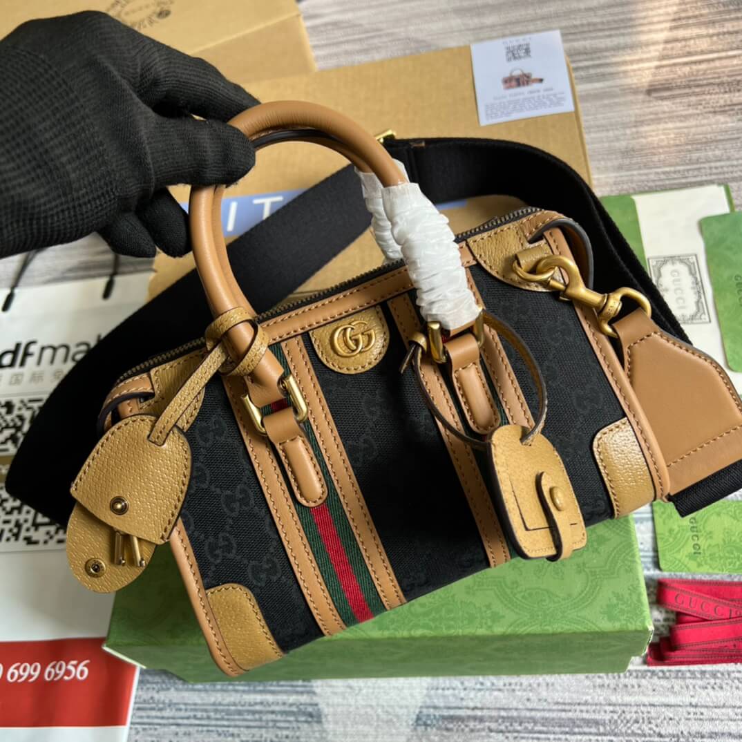 715771 exquisite gucci pm brown 22cm