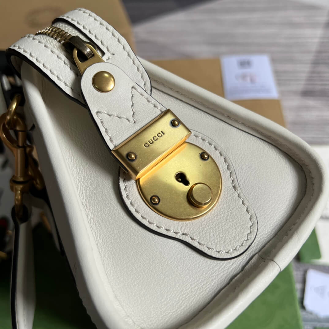 715771 exquisite mini white 22cm shoulder bag cross body bags handbag
