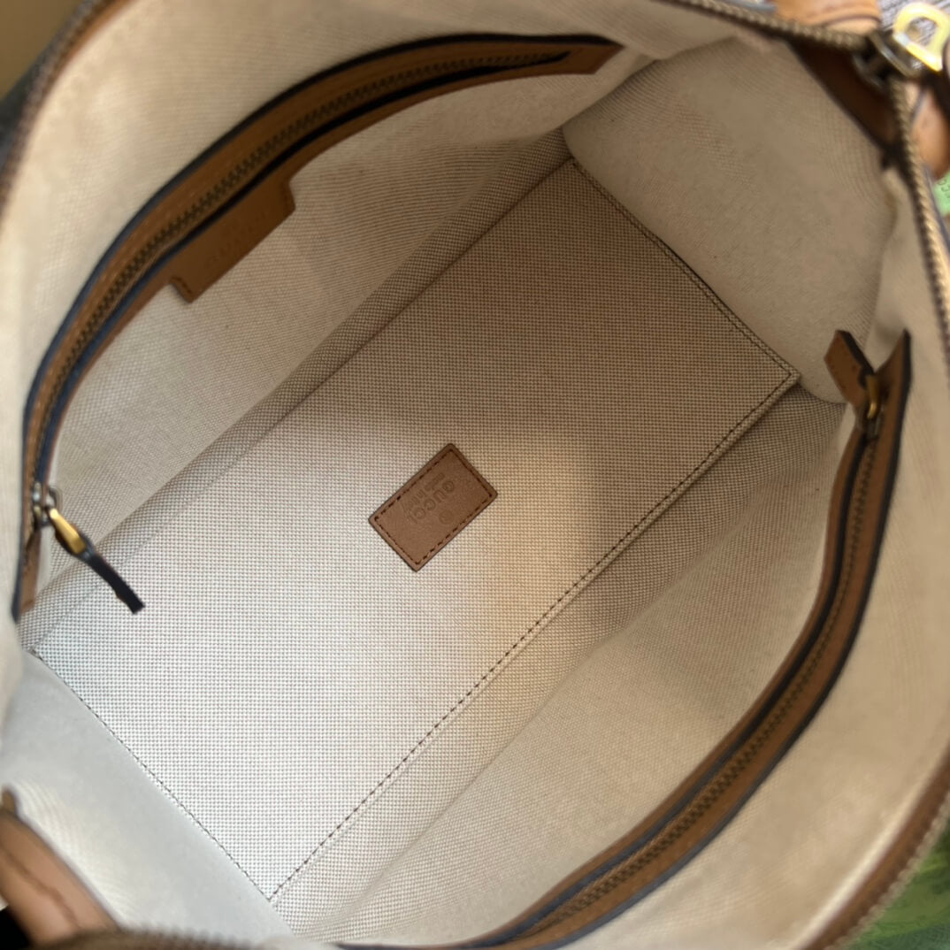 715772 exquisite gucci pm brown 27cm 1