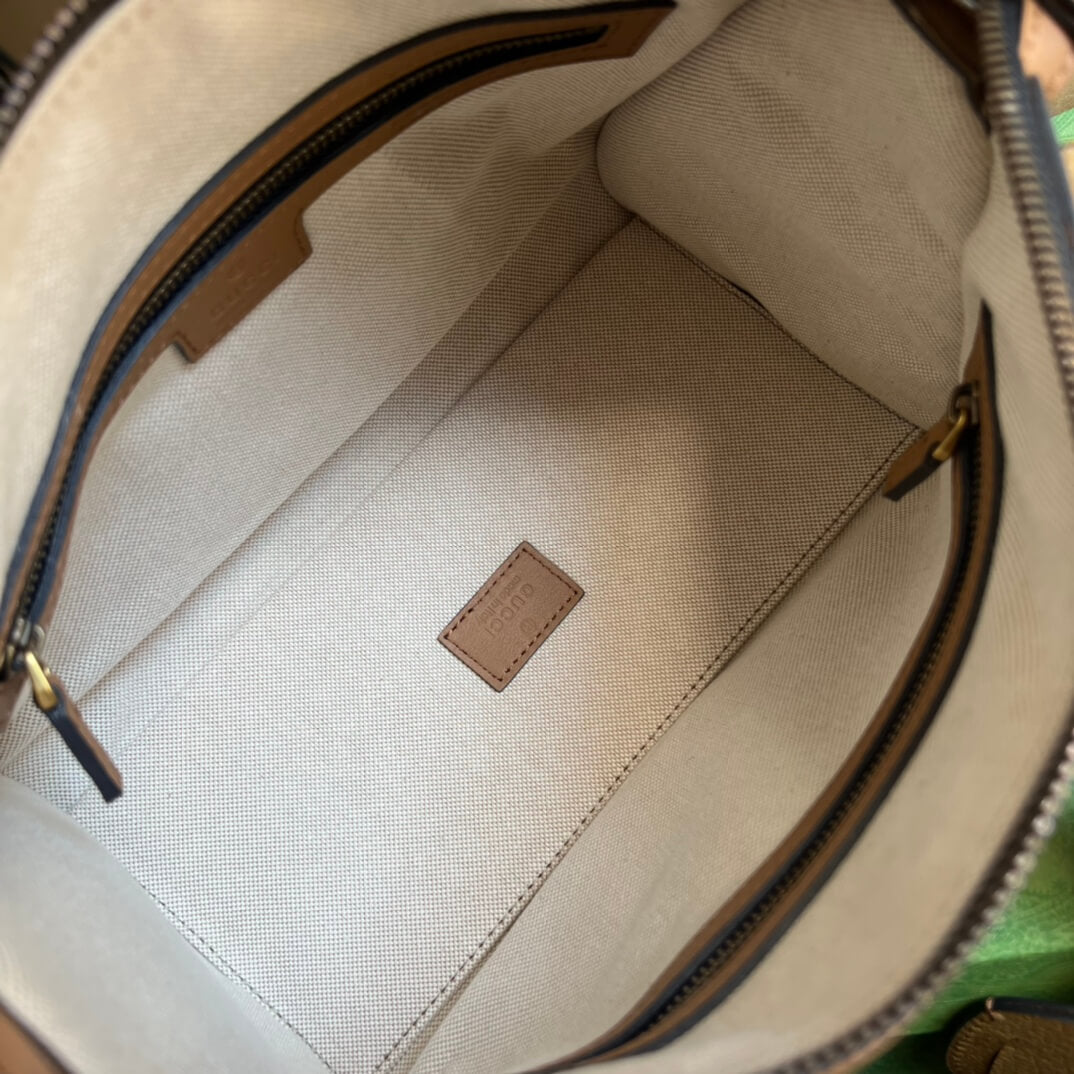 715772 exquisite gucci pm brown 27cm