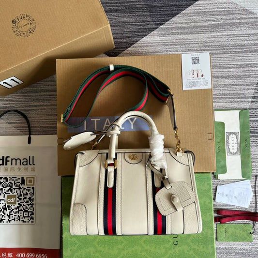 715772 exquisite gucci pm white 27cm