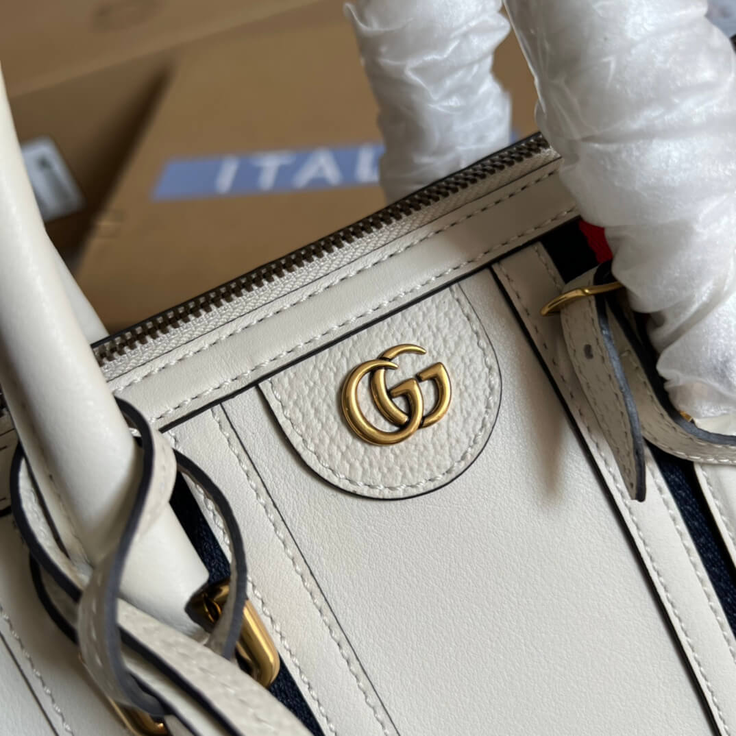 715772 exquisite gucci pm white 27cm