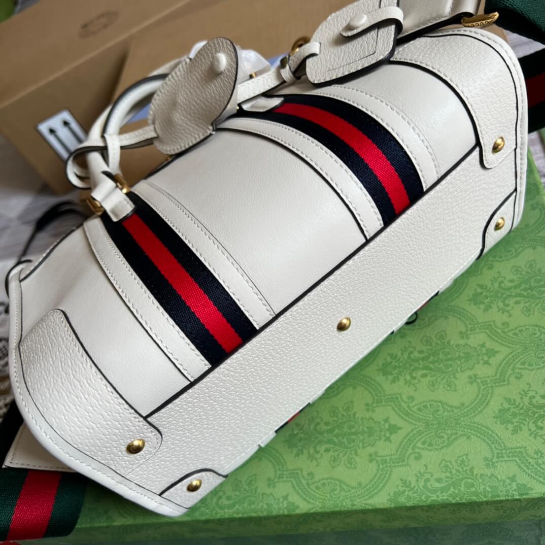 715772 exquisite gucci pm white 27cm