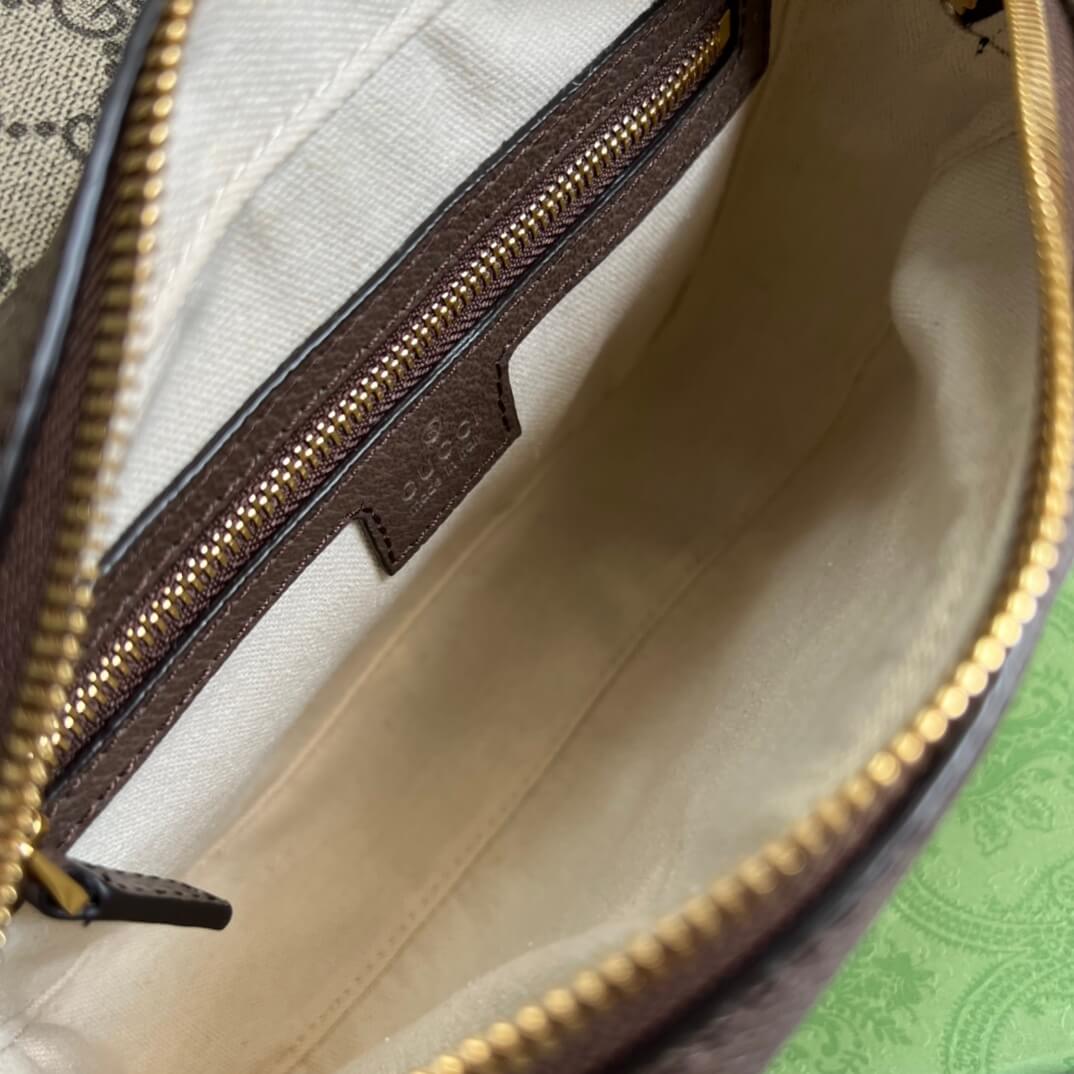 722117 ophidia 23cm brown pvc free shipping chain bag cross body bags supreme