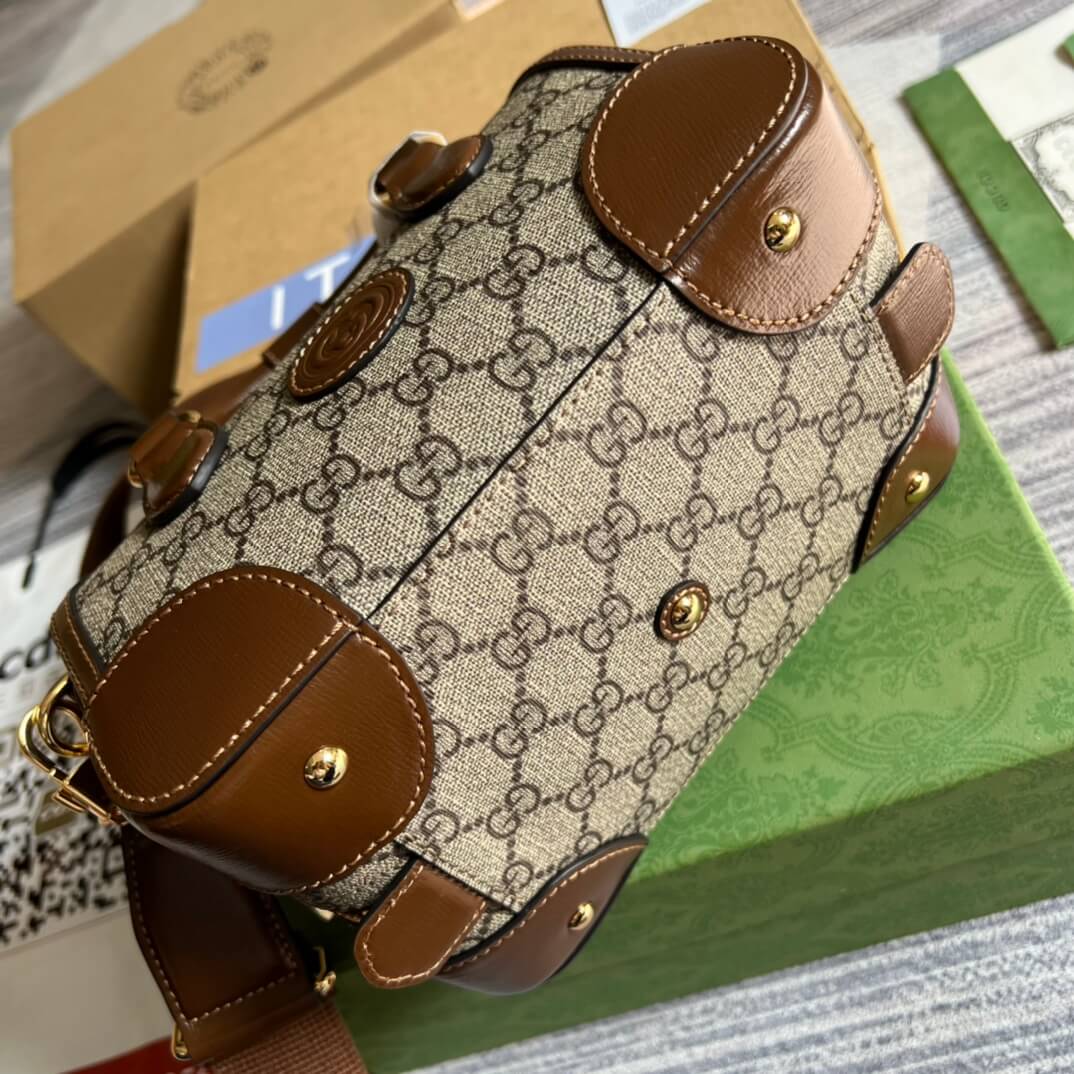 723307 travelling bag pm supreme 21 5cm brown shoulder bag cross body bags handbag