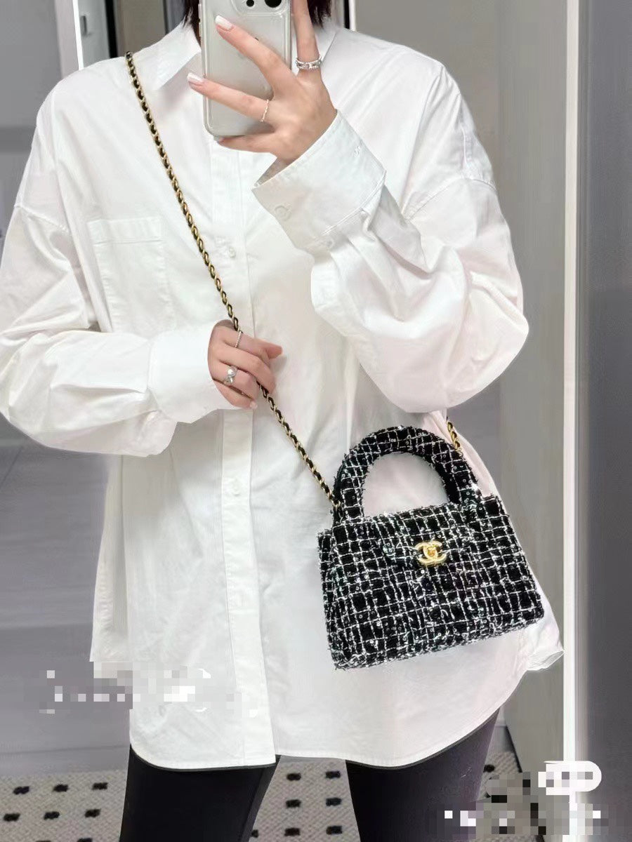 Chanel 26C Kelly Chain Bag Black AS4416