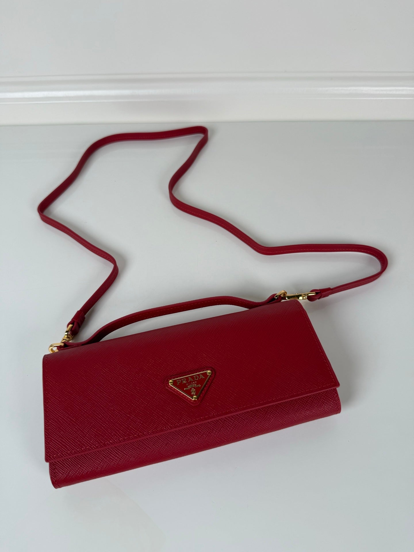 Prada 1MT042 Wallet Red - View 3