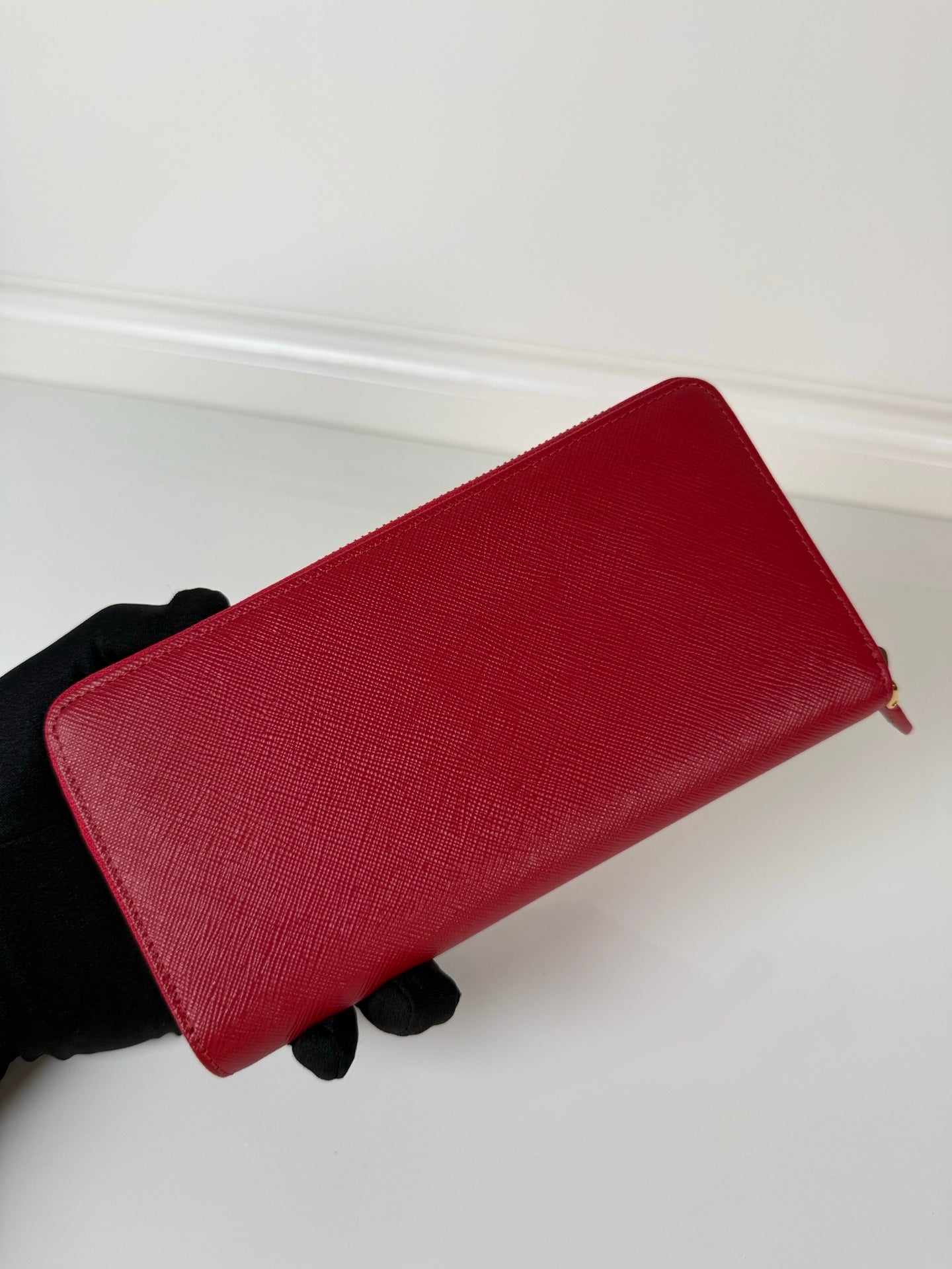 Prada Zip Wallet Red 1ML506 - View 9