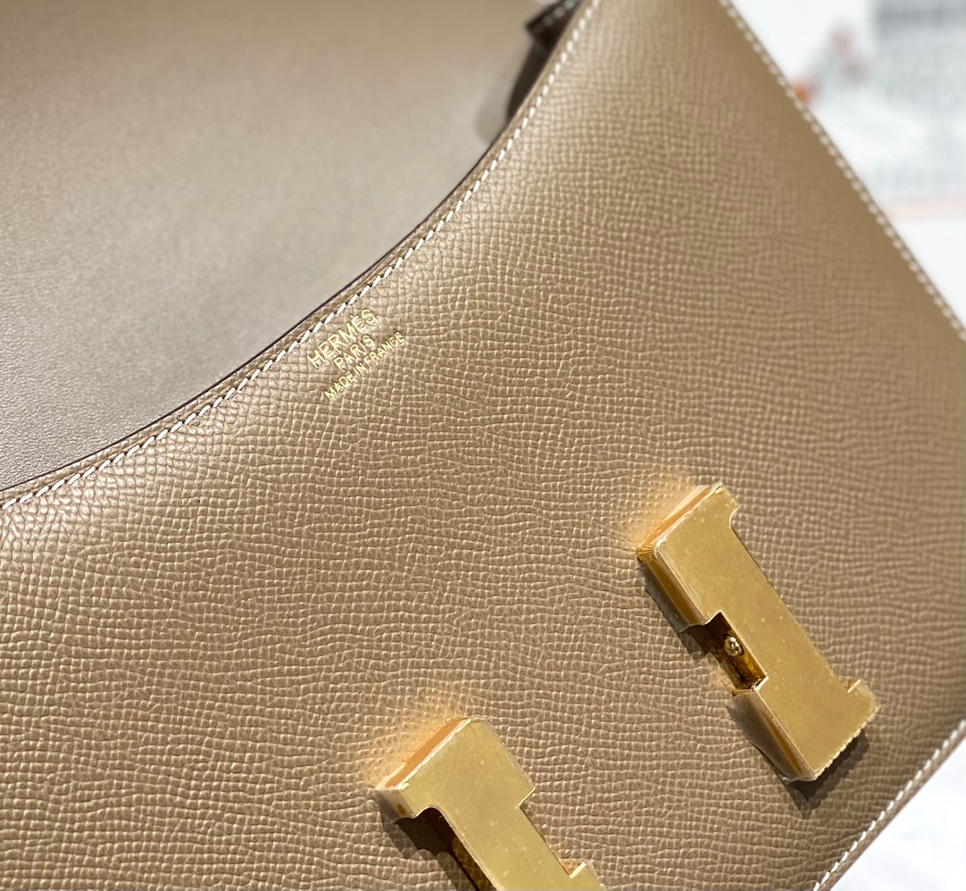 Hermès Constance 23 Elephant Grey Gold 26050923
