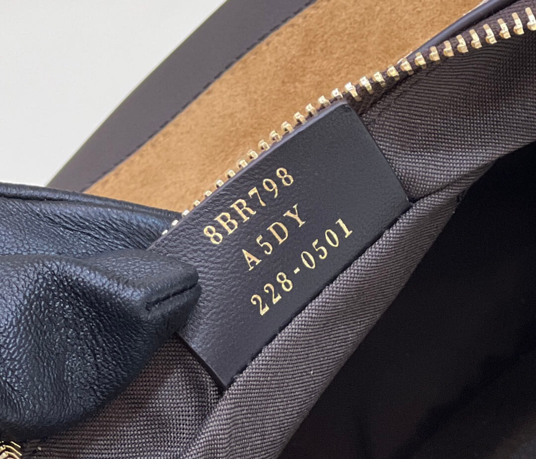 80056 fd ndigraphy small pale pink leather bag