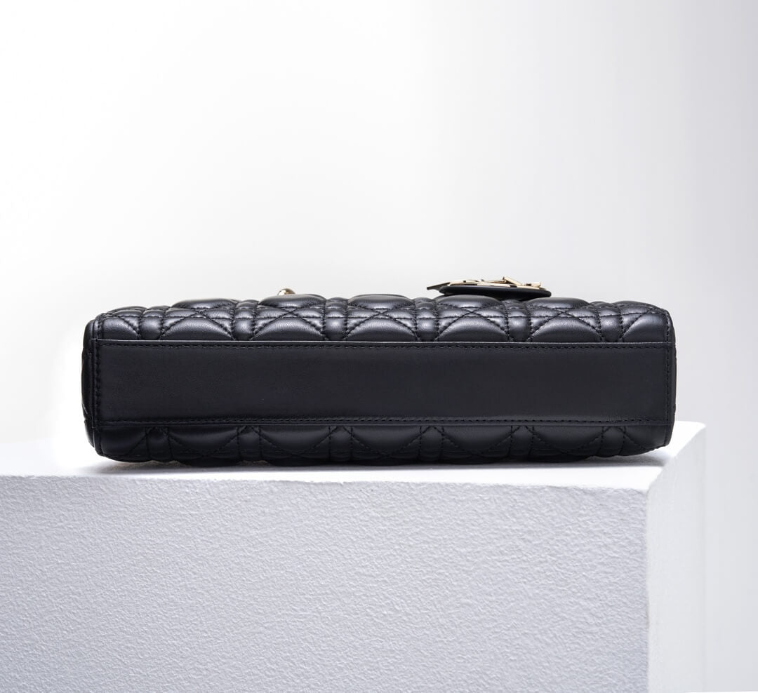 8015 lady d joy handbag black shoulder bag cross body bags 26cm