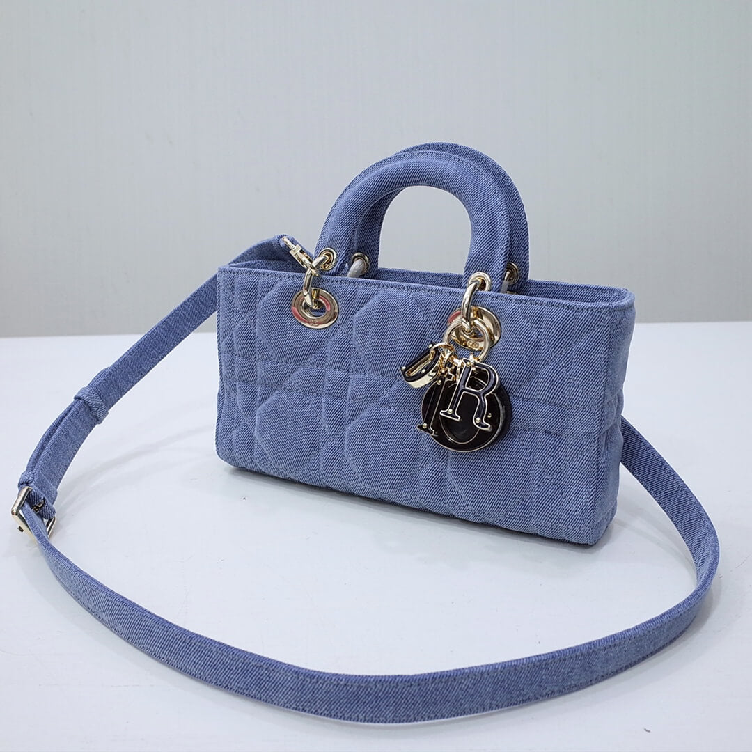 8015 lady d joy handbag blue 2 shoulder bag cross body bags 26cm