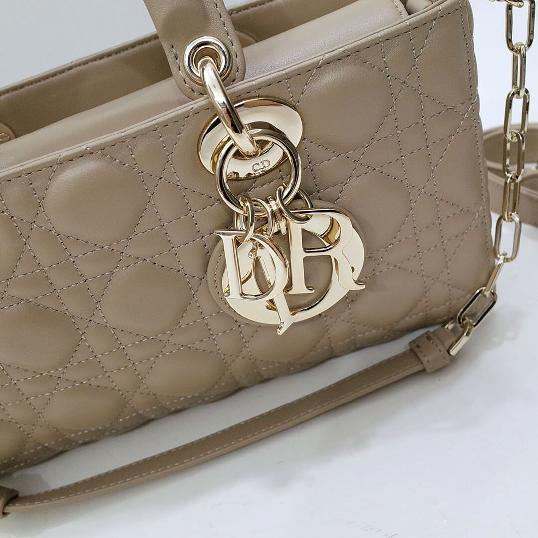 8015 lady d joy handbag brown shoulder bag cross body bags 26cm