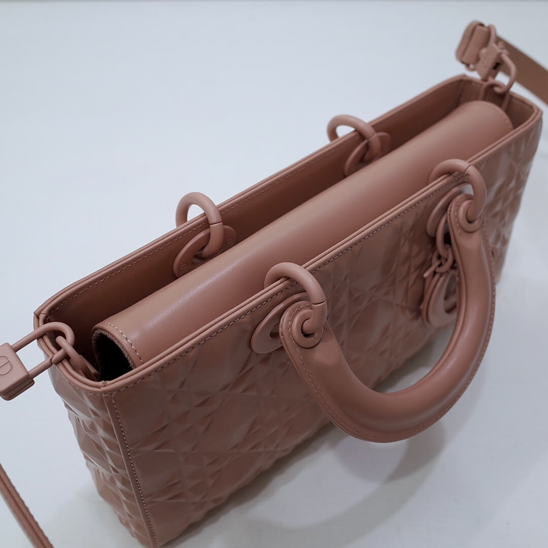 8015 lady d joy handbag nude shoulder bag cross body bags 26cm