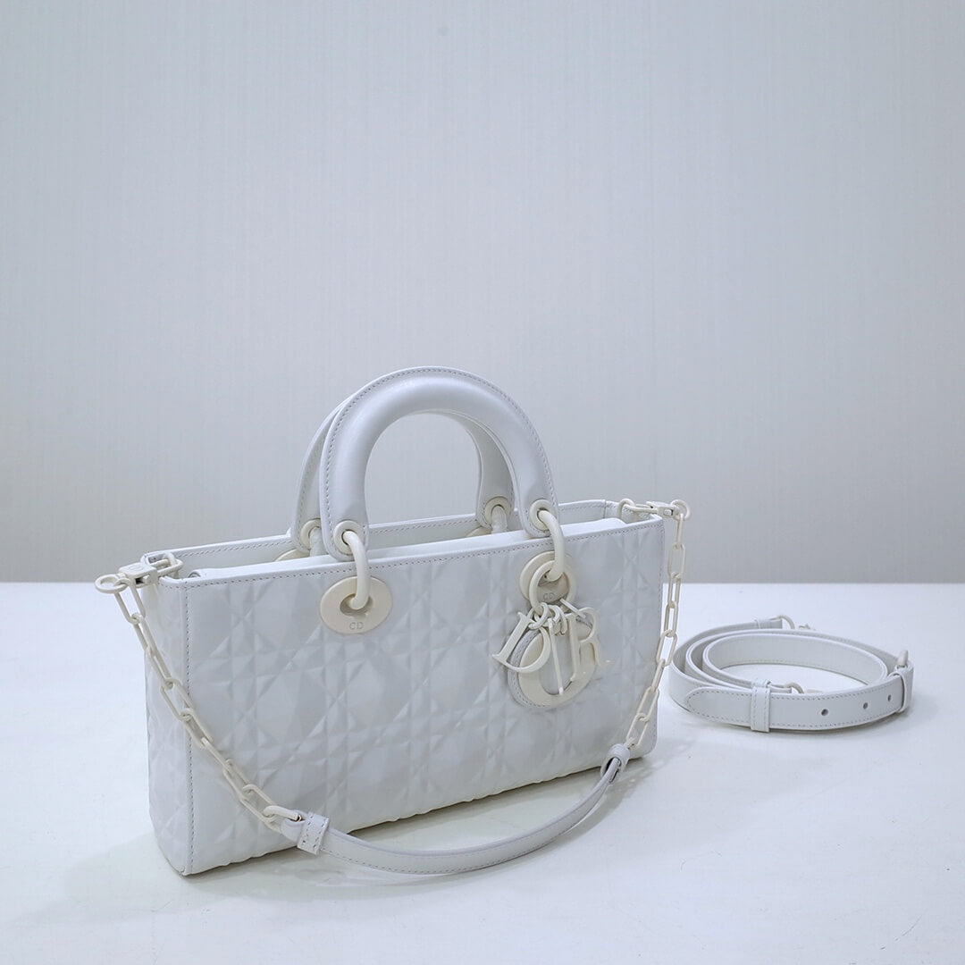 8015 lady d joy handbag white shoulder bag cross body bags 26cm