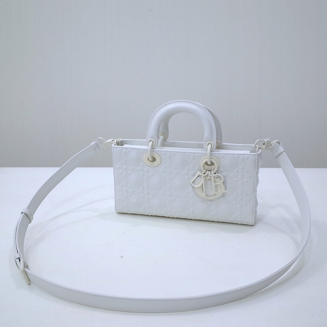 8015 lady d joy handbag white shoulder bag cross body bags 26cm