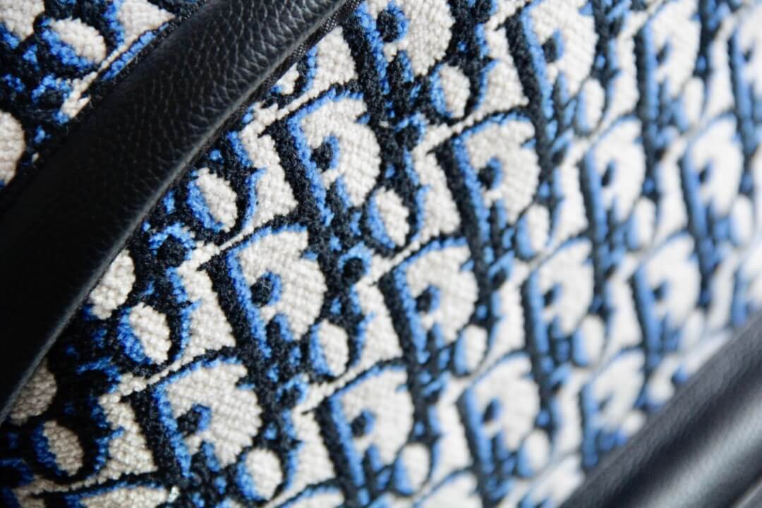 83162l rider oblique backpack dark navy blue embroidery