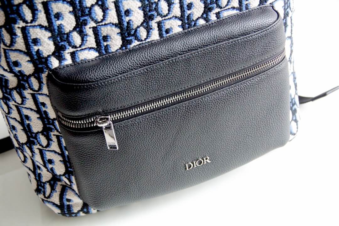 83162l rider oblique backpack dark navy blue embroidery