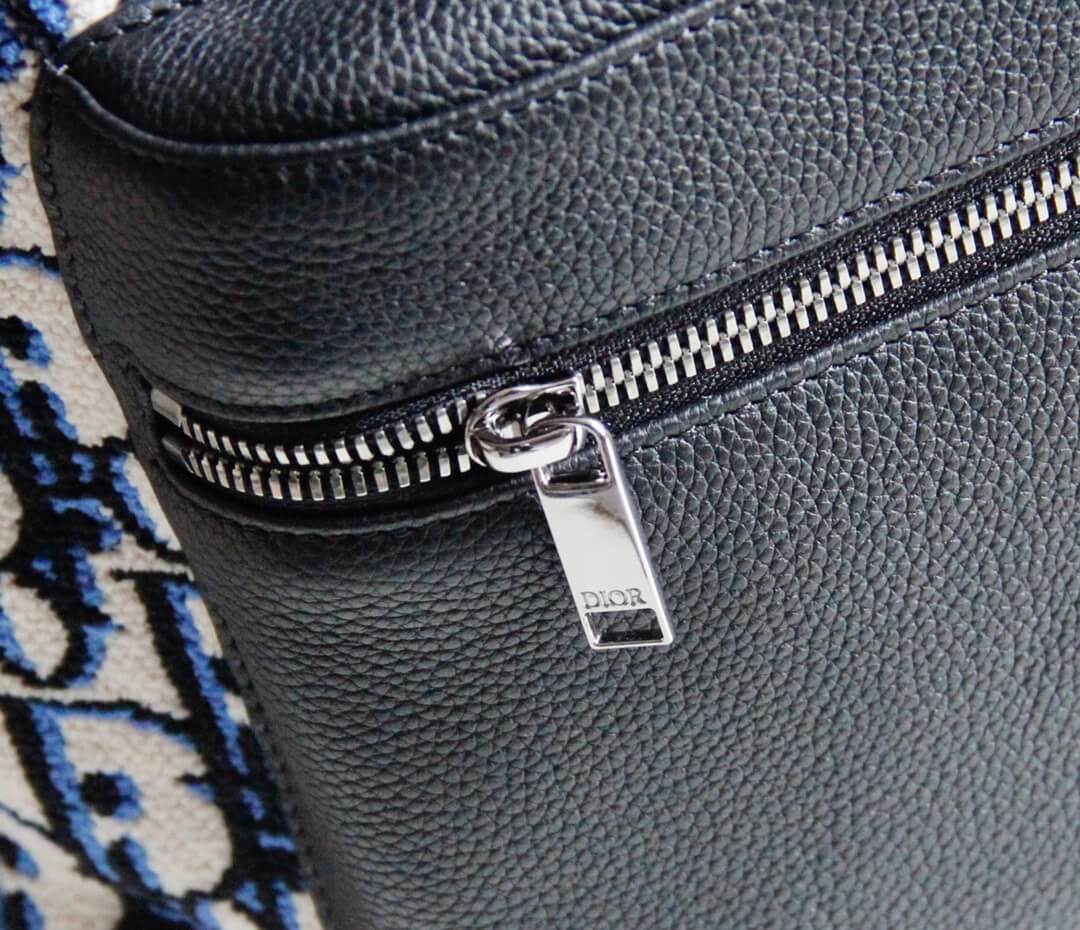 83162l rider oblique backpack dark navy blue embroidery