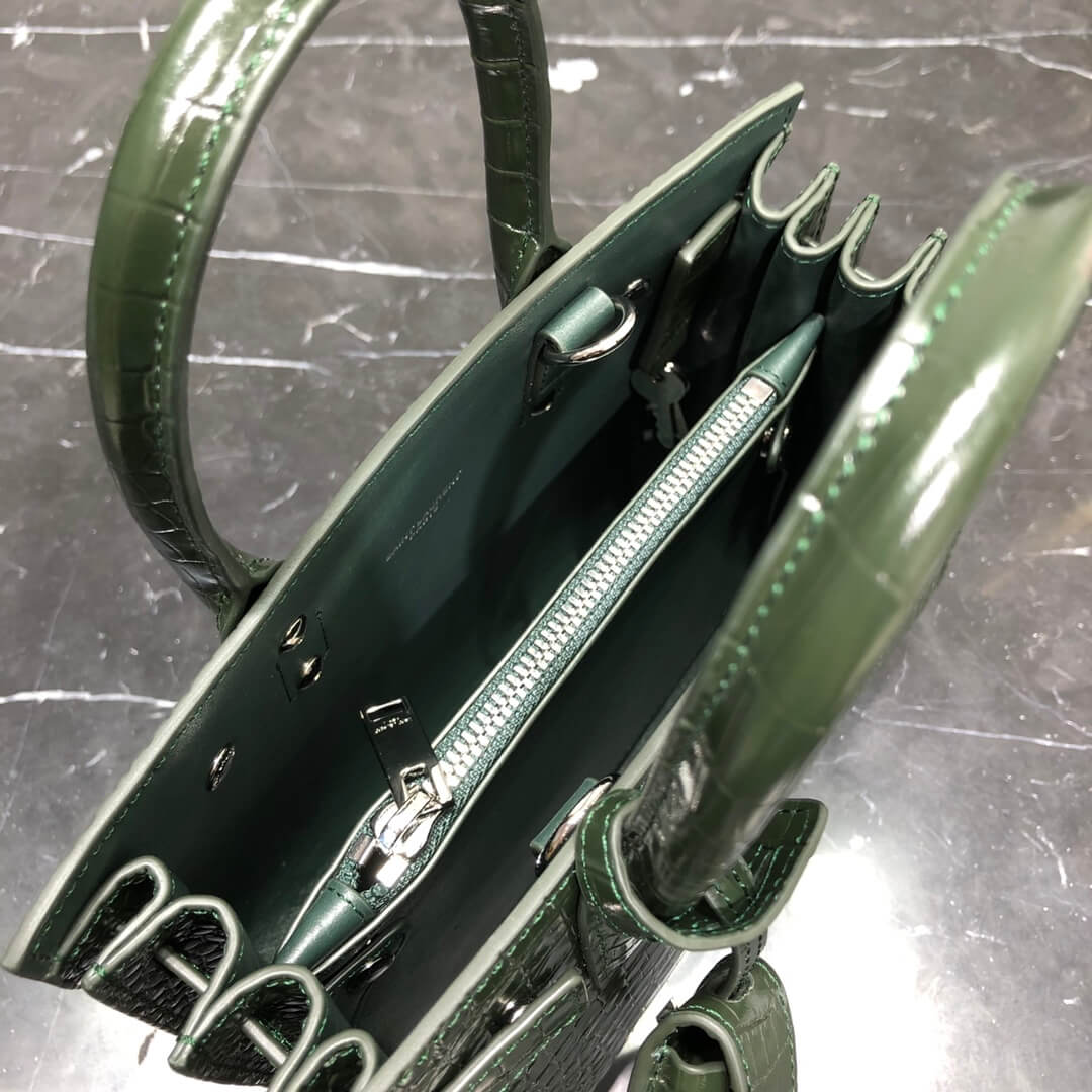 ys l340778 shoulder bag handbag black leather µĸ±±¾