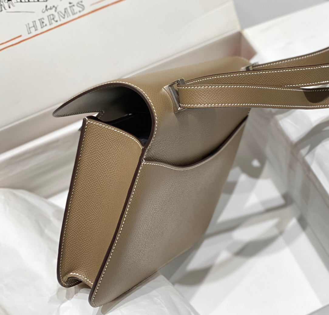 Hermès Constance 23 Elephant Grey Silver Hardware 26050923