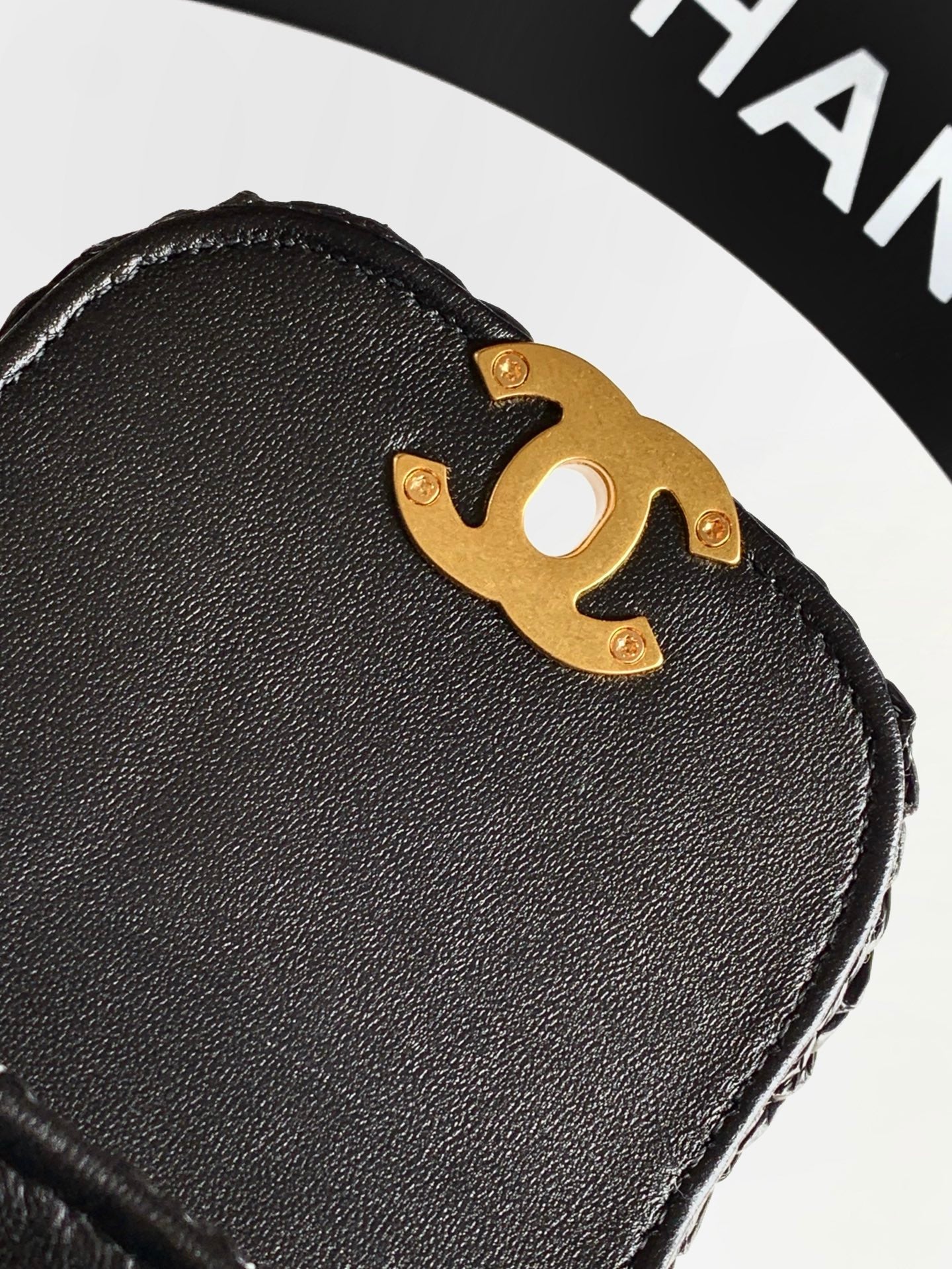 Chanel 26C Kelly Chain Bag Black AS4416