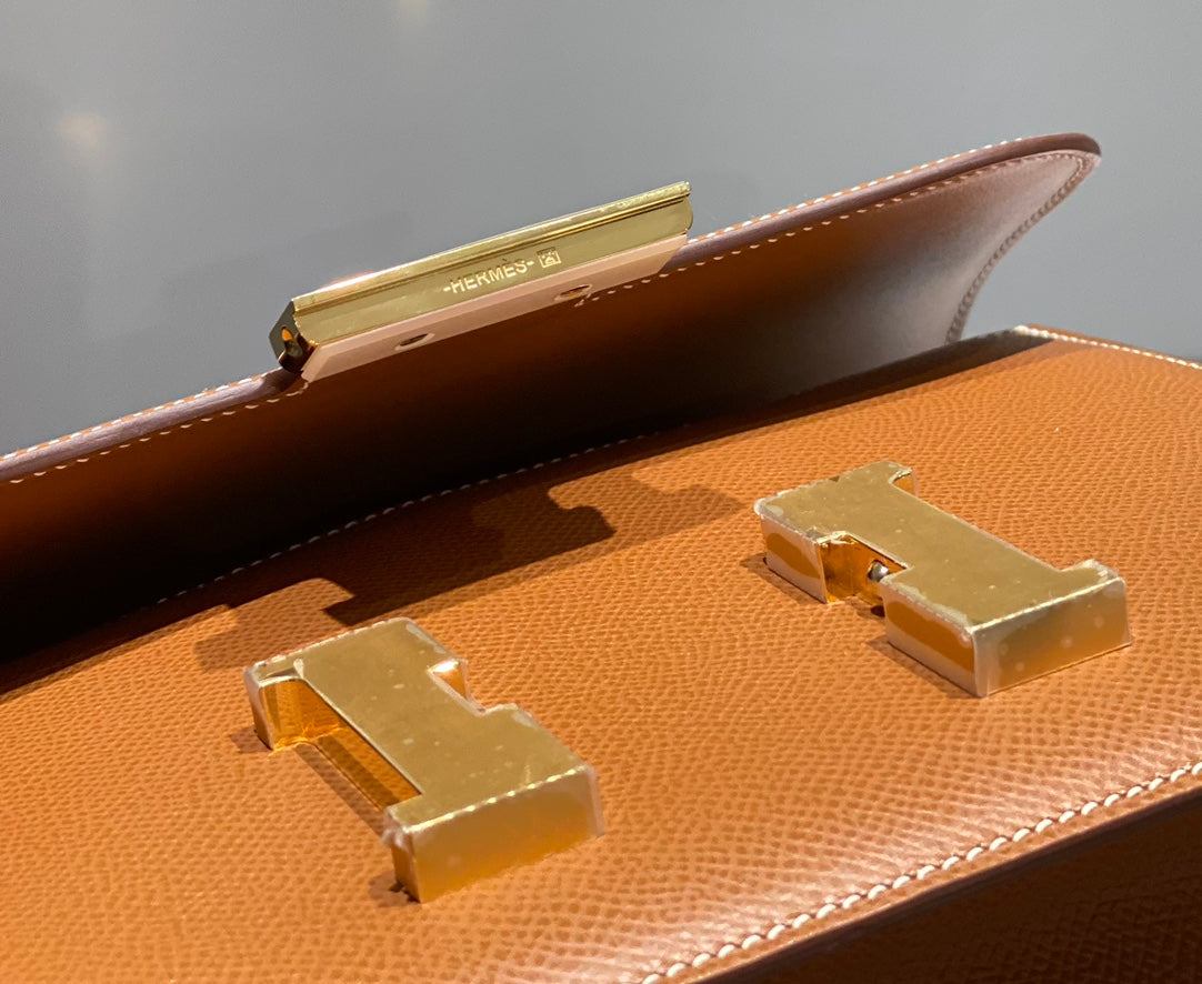 Hermès Constance 23 Brown Gold Hardware 26050923