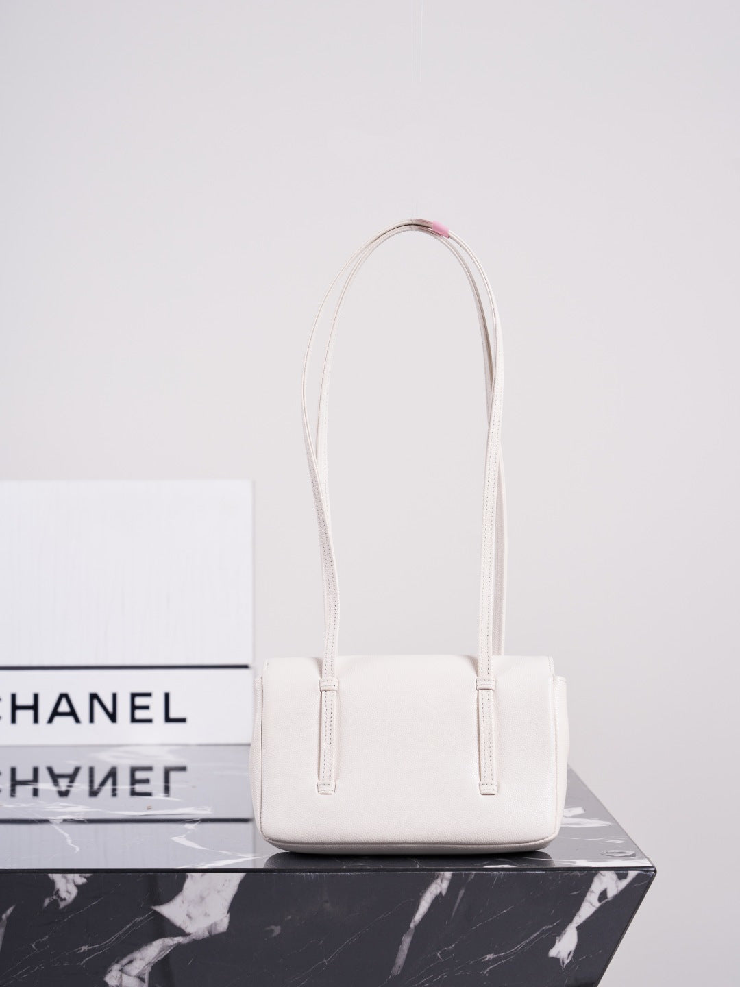 Chanel 26P Mini Preppy Coco Bag White AP5068 - View 2
