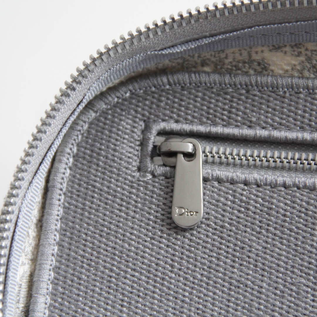 9012 travel grey cosmetic case womens makeup bag embroidery