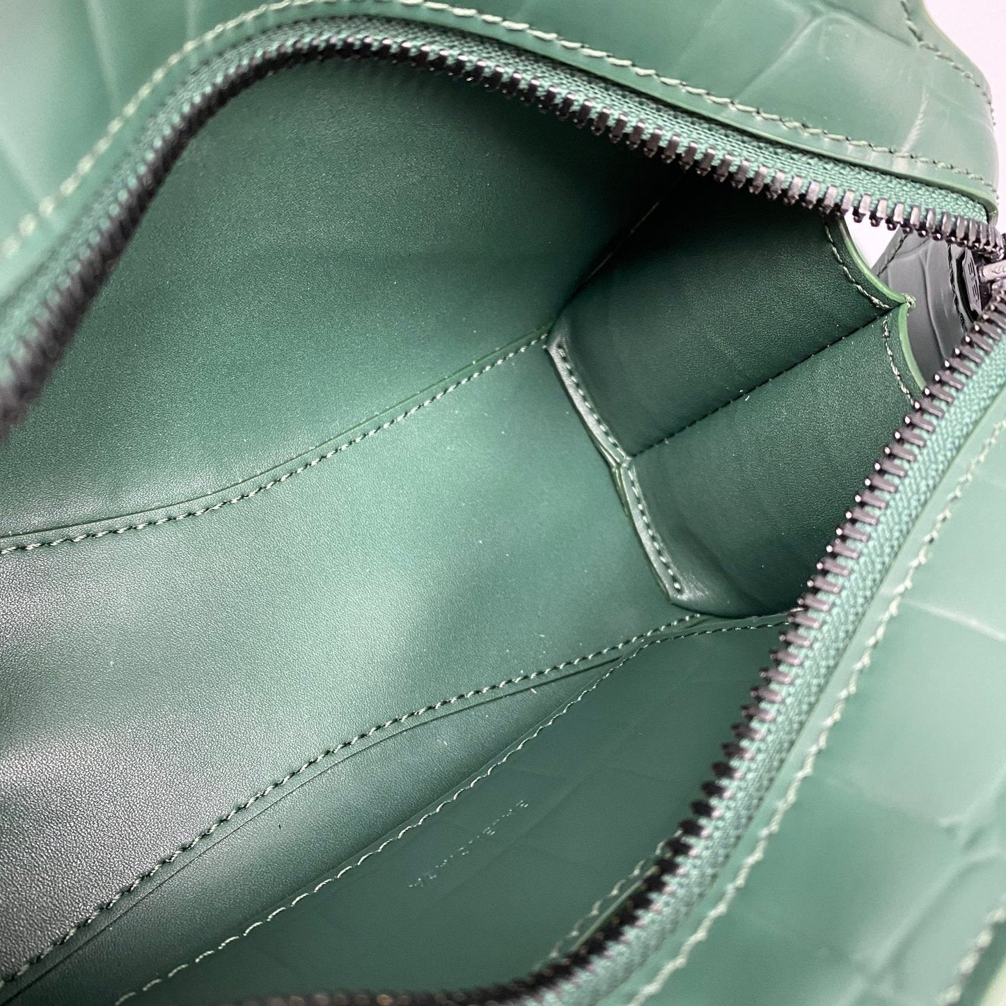 balenciaga neo classic mini size army green 92535